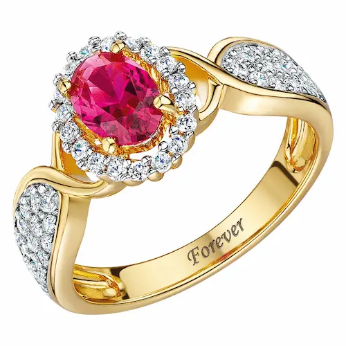 Ruby Romance Ring